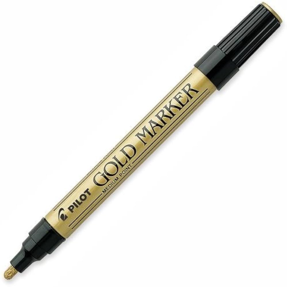 Amazon | パイロットペイントマーカーゴールドメタリックPermanent